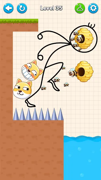 Draw to Save - Save the Dog  [МОД Mega Pack] Screenshot 4