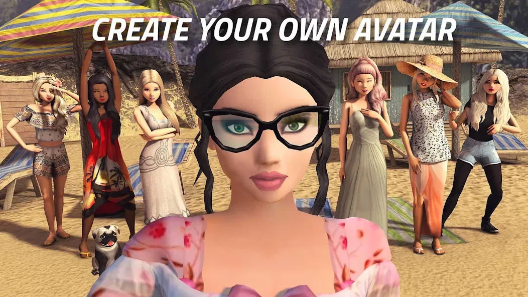 Avakin Life - 3D Virtual World (Авакин Лайф)  [МОД Menu] Screenshot 1