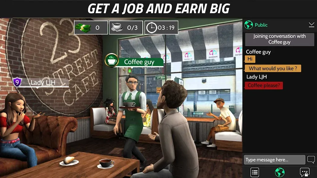 Avakin Life - 3D Virtual World (Авакин Лайф)  [МОД Menu] Screenshot 4