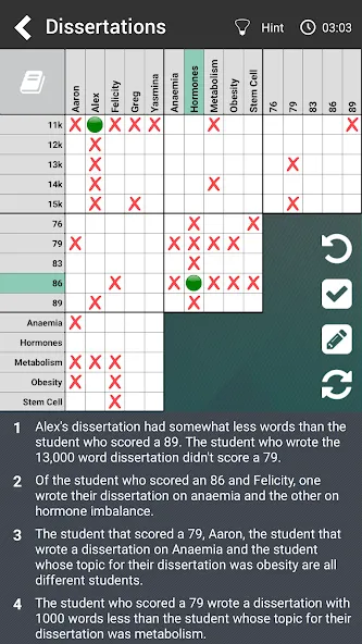 Logic Puzzles Daily - Solve Lo (Лоджик Пазлз Дейли)  [МОД Меню] Screenshot 1