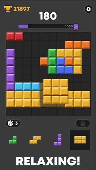 Block Mania - Block Puzzle (Блок Мания)  [МОД Unlocked] Screenshot 1