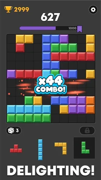 Block Mania - Block Puzzle (Блок Мания)  [МОД Unlocked] Screenshot 3