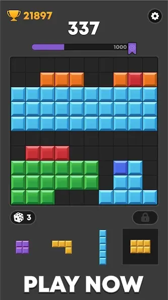 Block Mania - Block Puzzle (Блок Мания)  [МОД Unlocked] Screenshot 4