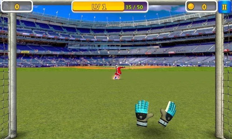 Super Goalkeeper - Soccer Game (упер Вратарь)  [МОД Unlocked] Screenshot 3