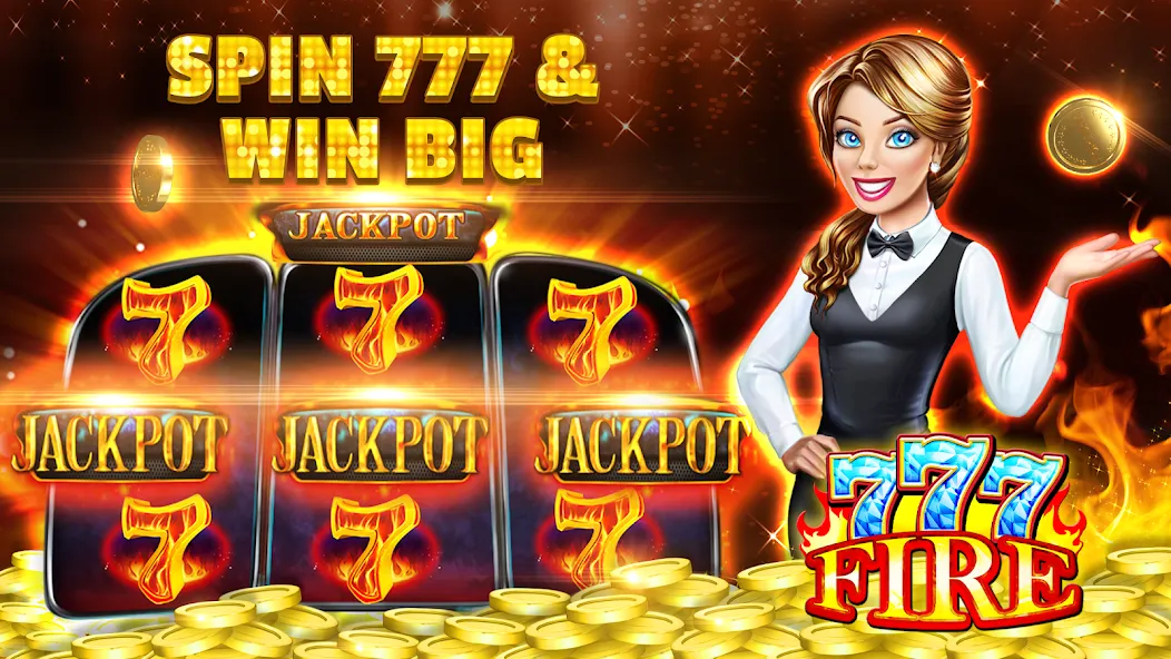 OMG! Fortune Casino Slot Games  [МОД Unlocked] Screenshot 4