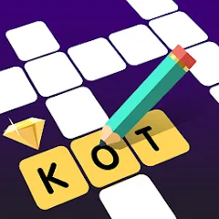 Взлом Crosses - Easy Crosswords  [МОД Unlocked] - последняя версия apk на Андроид