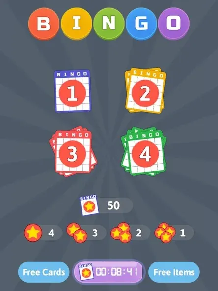 Bingo Mania - Light Bingo Game (Бинго Мания)  [МОД Menu] Screenshot 4