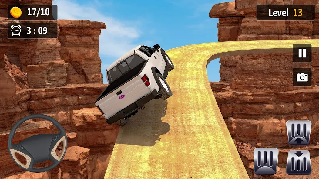 Mountain Driving: 4x4 Climb  [МОД Бесконечные монеты] Screenshot 2