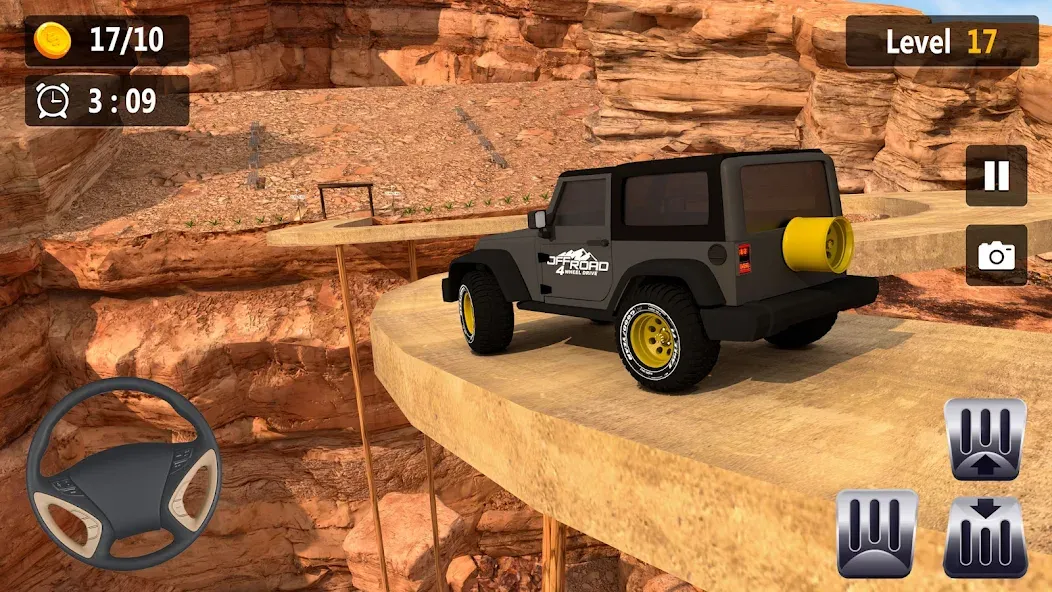 Mountain Driving: 4x4 Climb  [МОД Бесконечные монеты] Screenshot 4