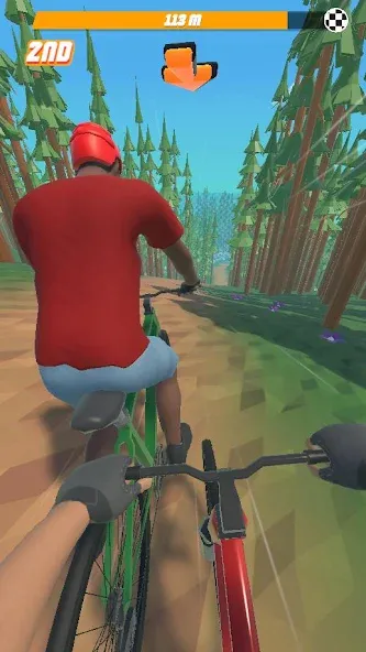 Bike Hill 3D (Байк Хилл 3Д)  [МОД Меню] Screenshot 1