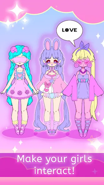 Moon's Closet dress up game  [МОД Unlocked] Screenshot 5