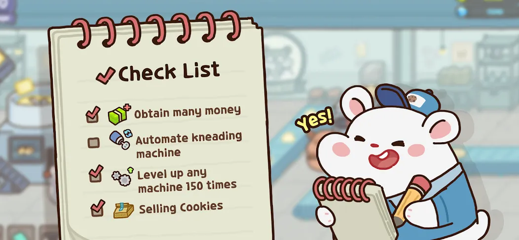 Hamster Cookie Factory  [МОД Меню] Screenshot 3