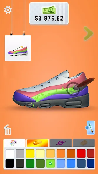 Sneaker Art! - Coloring Games  [МОД Menu] Screenshot 3