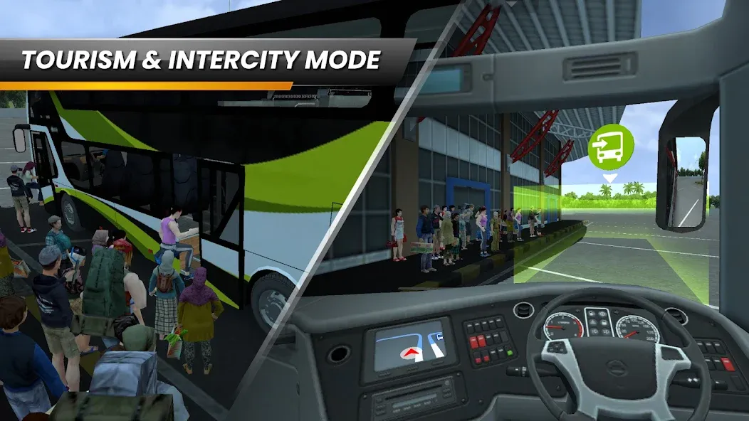 Bus Simulator Indonesia (Бус Симулятор Индонезия)  [МОД Много монет] Screenshot 4