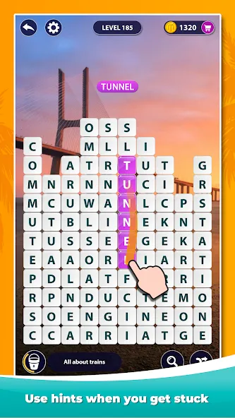 Word Surf - Word Game (Ворд Серф)  [МОД Все открыто] Screenshot 3