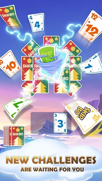 Skip-Bo (кип)  [МОД Все открыто] Screenshot 3