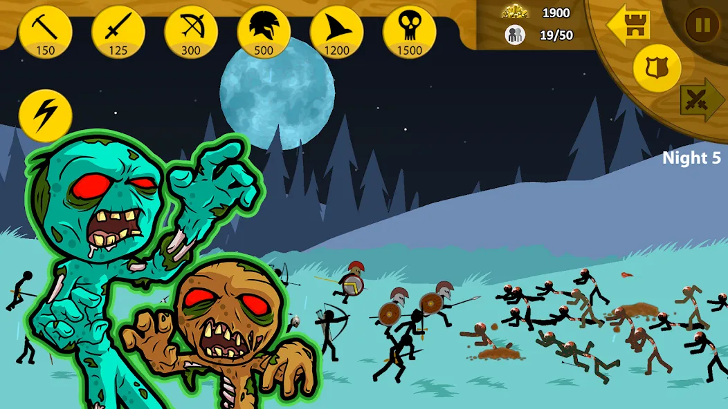 Stick War: Legacy (Стик Вар)  [МОД Меню] Screenshot 2