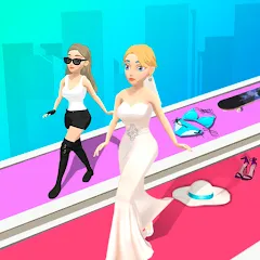 Взлом Fashion Battle - Catwalk Queen  [МОД Много денег] - последняя версия apk на Андроид