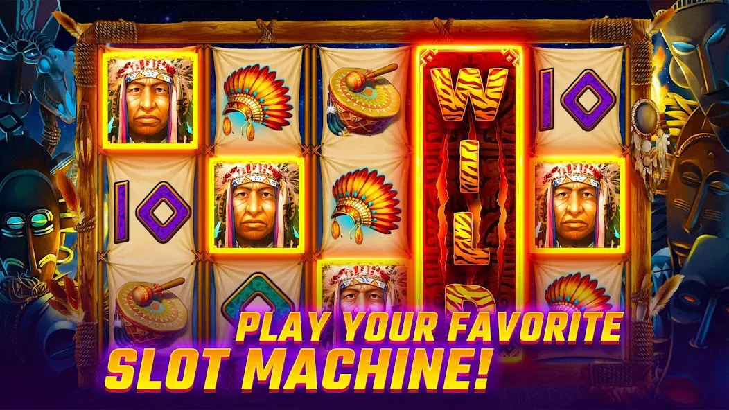 Slots WOW Casino Slot Machine (Слотс ВОУ)  [МОД Menu] Screenshot 5