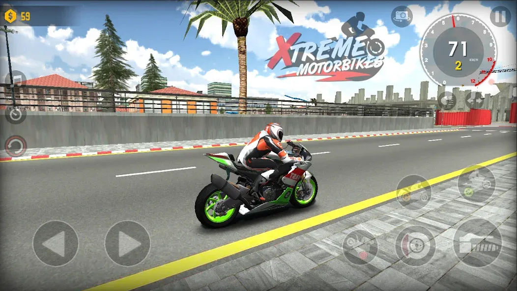 Xtreme Motorbikes (Экстрим моторбайкс)  [МОД Много монет] Screenshot 2