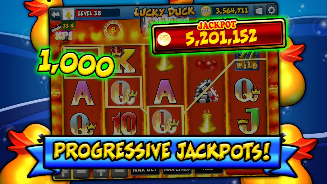 Lucky Duck Slots (Лаки Дак Слотс)  [МОД Unlocked] Screenshot 4