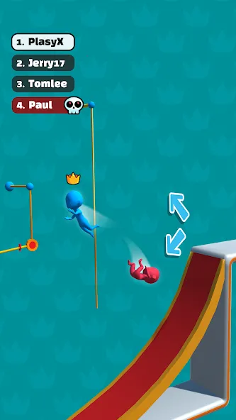 Run Race 3D — Fun Parkour Game (Ран Рейс 3Д)  [МОД Бесконечные монеты] Screenshot 3