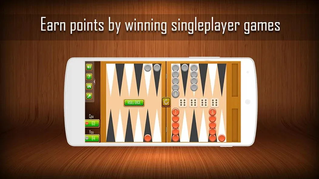 Backgammon board game - Tavla  [МОД Unlocked] Screenshot 5