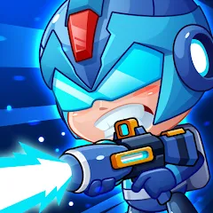 Скачать взлом Metal Gun - Cyber Soldier (Метал Ган)  [МОД Mega Pack] - стабильная версия apk на Андроид