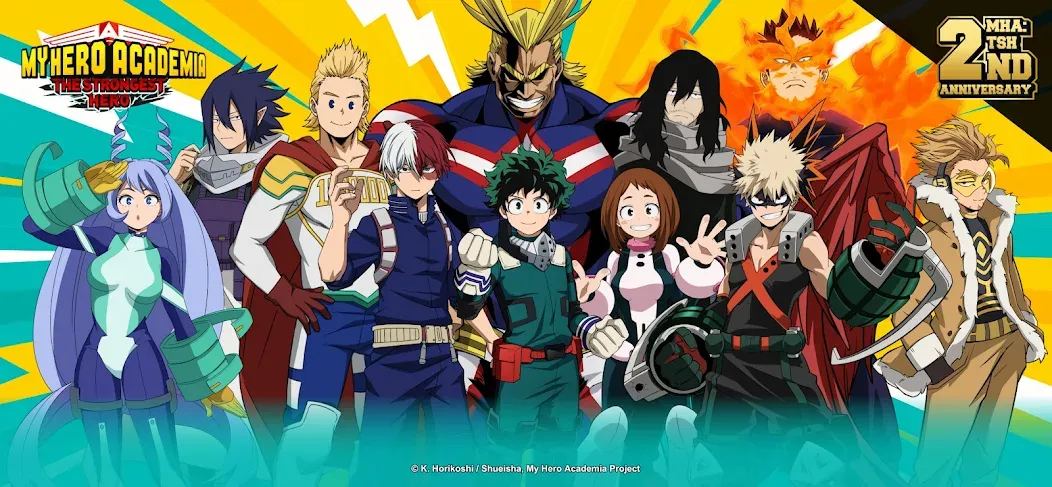 MHA:The Strongest Hero (Эмха)  [МОД Бесконечные монеты] Screenshot 1