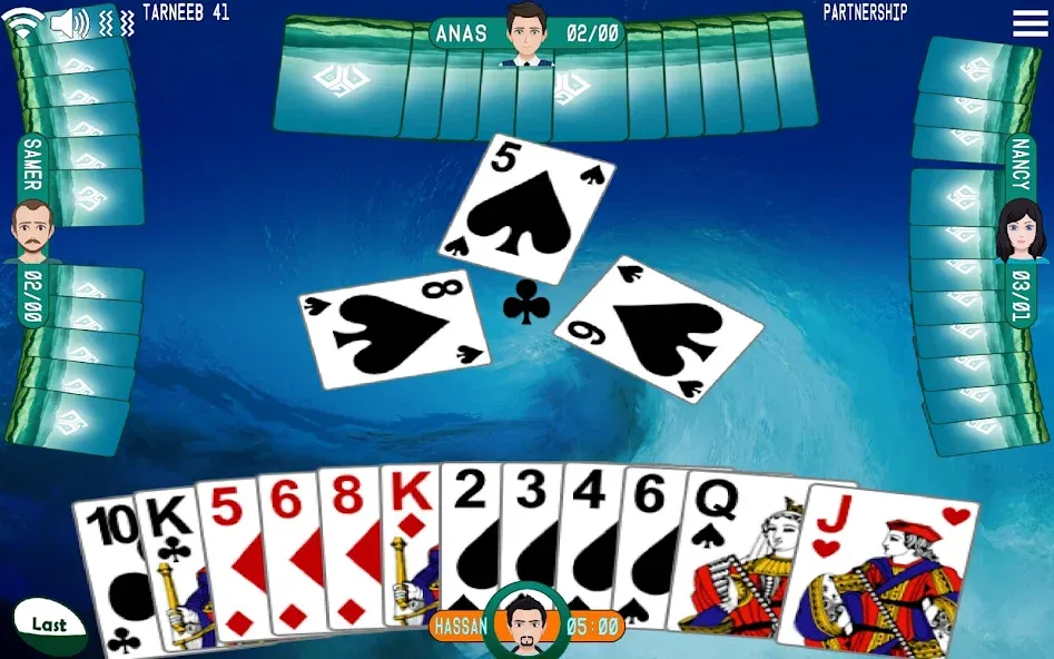 Golden Card Games Tarneeb Trix (Голден Кард Геймс Тарниб Трикс)  [МОД Mega Pack] Screenshot 1