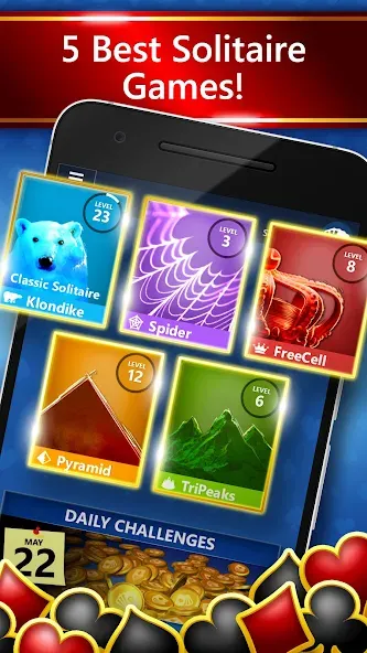 Microsoft Solitaire Collection (Майкрософт Солитер Коллекшн)  [МОД Menu] Screenshot 1