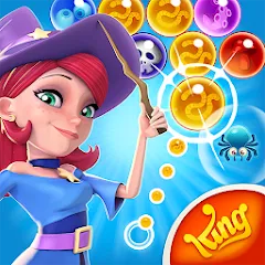 Взлом Bubble Witch 2 Saga (Бабл Витч 2 Сага)  [МОД Много монет] - последняя версия apk на Андроид