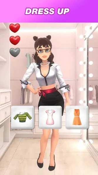 Become an Office Queen (Станьте королевой офиса)  [МОД Меню] Screenshot 3