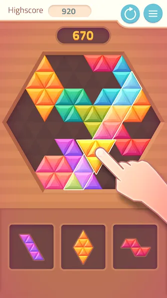 Triangles & Blocks (Полиблок)  [МОД Mega Pack] Screenshot 2