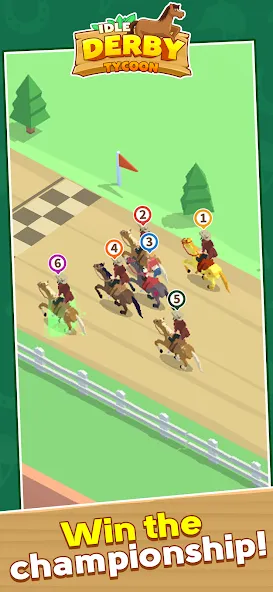 Idle Derby Tycoon (Айдл Дерби Тайкун)  [МОД Бесконечные деньги] Screenshot 2