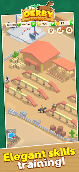 Idle Derby Tycoon (Айдл Дерби Тайкун)  [МОД Бесконечные деньги] Screenshot 4