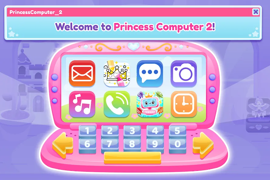 Princess Computer 2 Girl Games  [МОД Mega Pack] Screenshot 5