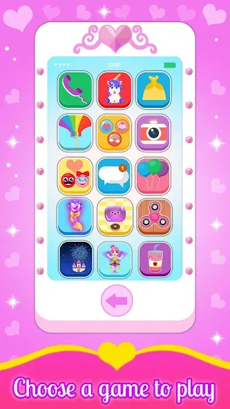 Baby Princess Phone  [МОД Меню] Screenshot 1