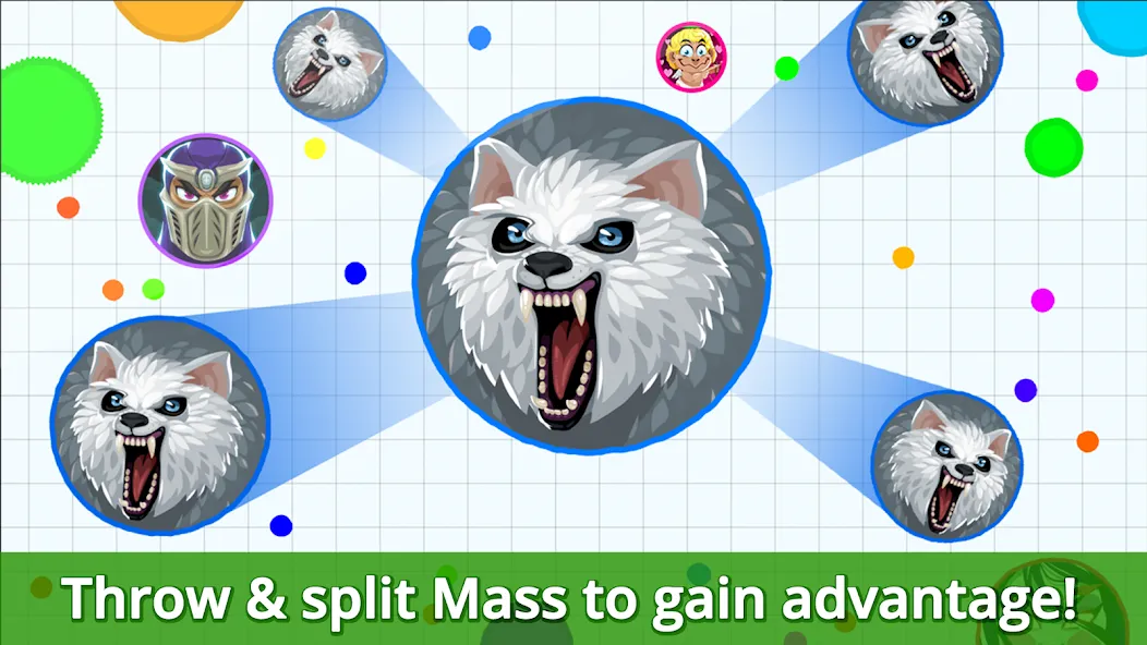 Agar.io  [МОД Много монет] Screenshot 5