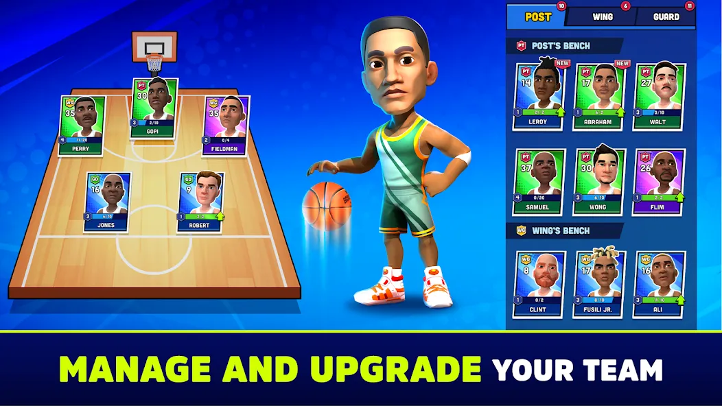 Mini Basketball (Мини баскетбол)  [МОД Бесконечные деньги] Screenshot 3