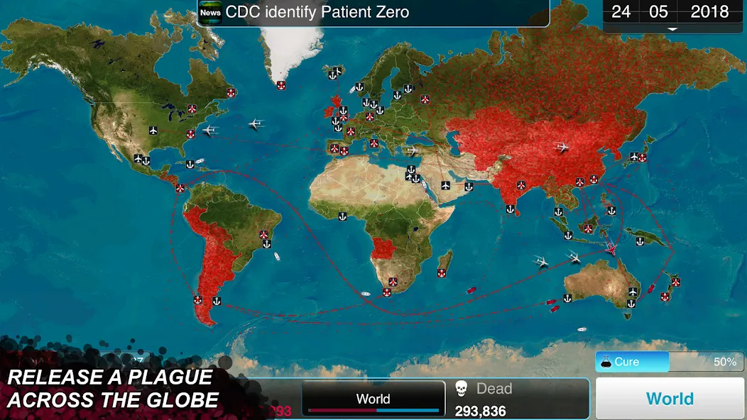 Plague Inc.  [МОД Меню] Screenshot 2