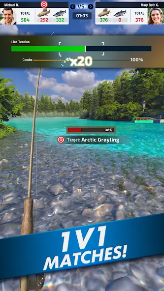 Ultimate Fishing! Fish Game  [МОД Menu] Screenshot 2