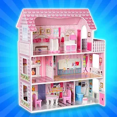 Взлом Girl Doll House Design & Clean  [МОД Все открыто] - стабильная версия apk на Андроид