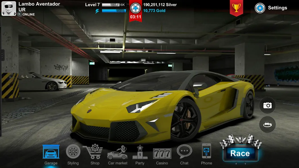 Tuner Life Online Drag Racing (Тюнер Лайф)  [МОД Unlimited Money] Screenshot 2