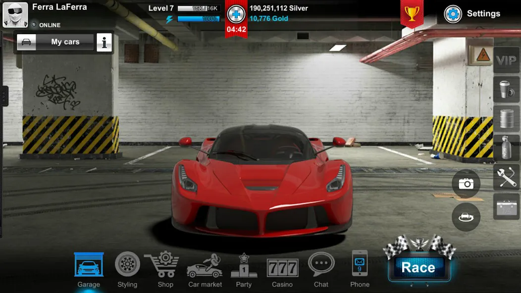 Tuner Life Online Drag Racing (Тюнер Лайф)  [МОД Unlimited Money] Screenshot 3