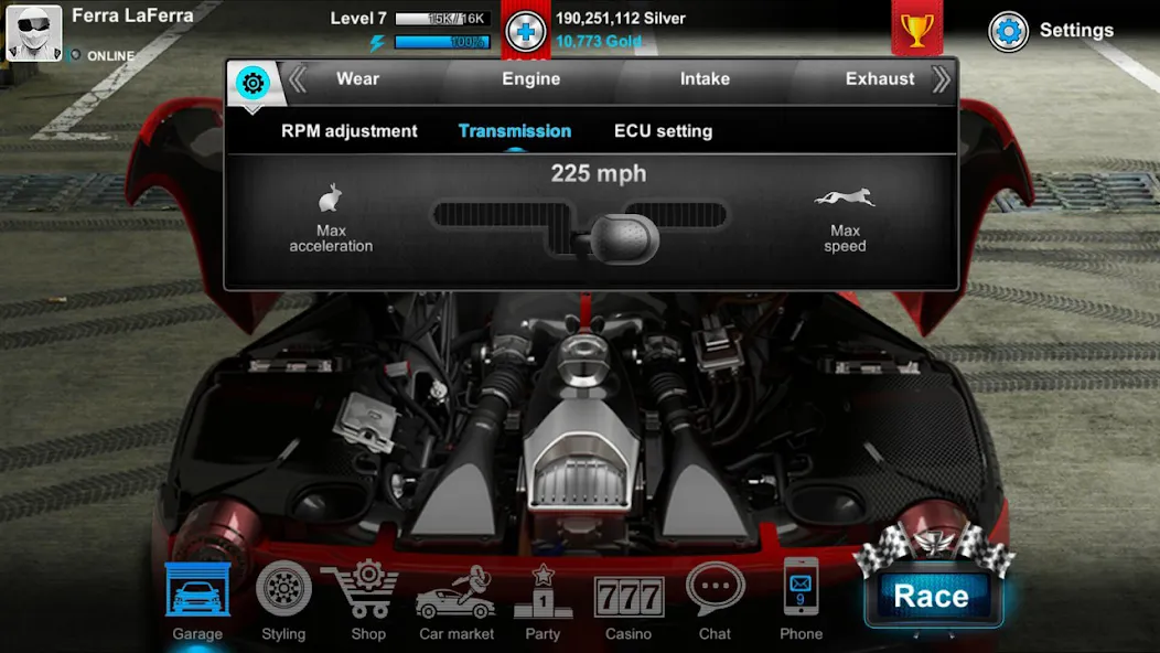 Tuner Life Online Drag Racing (Тюнер Лайф)  [МОД Unlimited Money] Screenshot 4