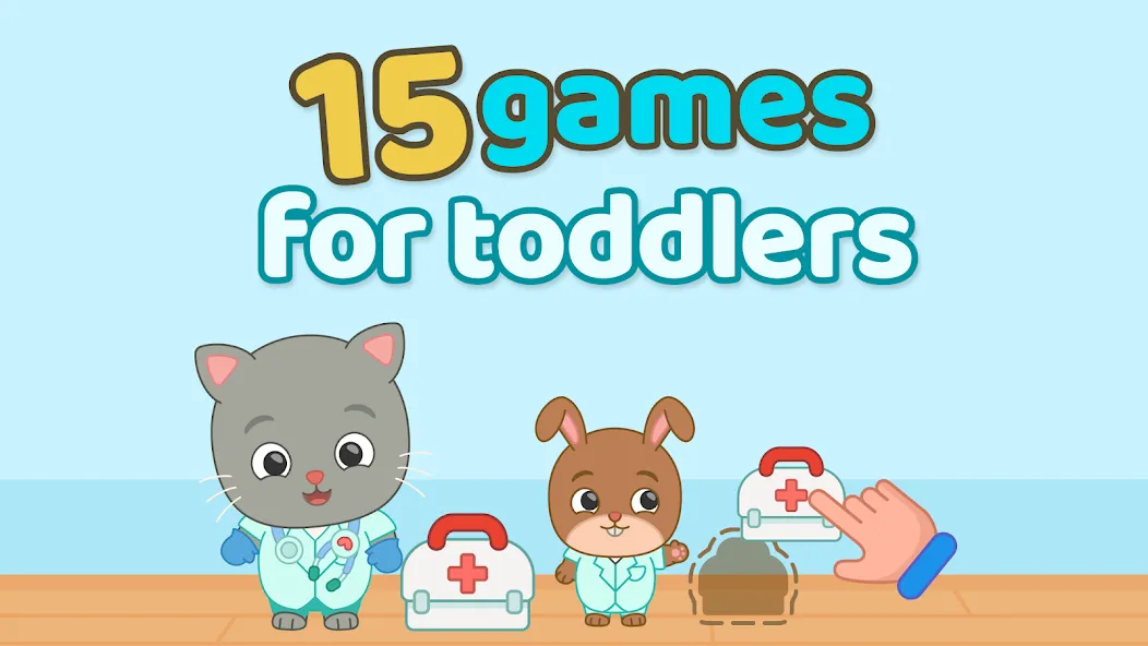 Learning games for toddlers 2+  [МОД Все открыто] Screenshot 1