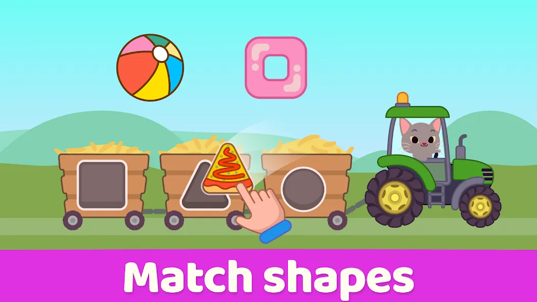 Learning games for toddlers 2+  [МОД Все открыто] Screenshot 4