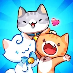 Взлом Cat Game - The Cats Collector!  [МОД Mega Pack] - стабильная версия apk на Андроид