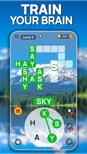 Word Scenery: Crossword (Ворд Трип)  [МОД Меню] Screenshot 1